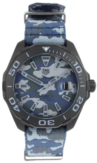 TAG Heuer Aquaracer WAY208D Titanium Blue