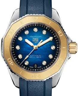 TAG Heuer Aquaracer WBP2450.FT6215 Yellow gold and Stainless steel Blue