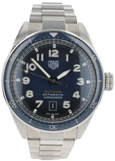 TAG Heuer Autavia WBE5116 Stainless steel blue