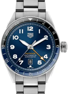 TAG Heuer Autavia WBE511A.BA0650 Stainless steel Blue