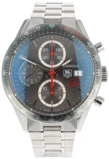 TAG Heuer Carrera Calibre 16 CV201M Stainless steel Black