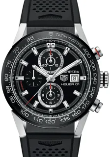 TAG Heuer Carrera CAR201Z.FT6046 Ceramic and Stainless steel Black