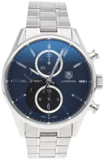 TAG Heuer Carrera car2110 Stainless steel Black