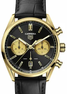 TAG Heuer Carrera CBN2044.FC8313 Yellow gold Black