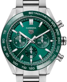 TAG Heuer Carrera CBN2A1N.BA0643 Ceramic and Stainless steel Green