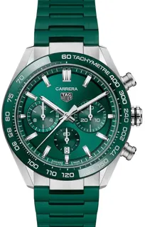 TAG Heuer Carrera CBN2A1N.FT6238 Ceramic and Stainless steel Green