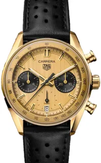 TAG Heuer Carrera CBS2240.FC8319 Yellow gold Black