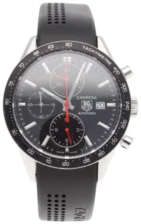 TAG Heuer Carrera CV2014 41mm Stainless steel Black