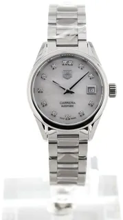 TAG Heuer Carrera Lady WAR2414.BA0776 Stainless steel Mother of Pearl