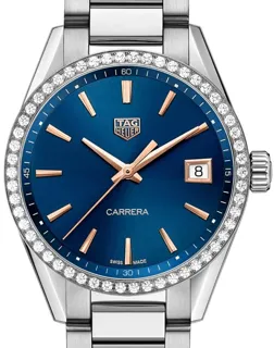 TAG Heuer Carrera Lady WBK1317.BA0652 Stainless steel Blue