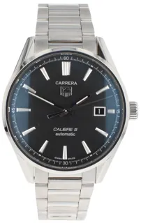 TAG Heuer Carrera War211A-1 Stainless steel Black