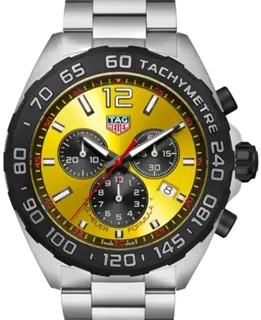 TAG Heuer Formula 1 CAZ101AM.BA0842 Stainless steel Yellow