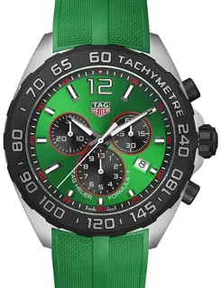 TAG Heuer Formula 1 CAZ101AP.FT8056 43mm Stainless steel Green