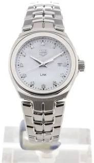 TAG Heuer Link Lady WBC1312.BA0600 Stainless steel White