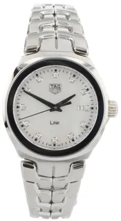 TAG Heuer Link WBC1312 Stainless steel White