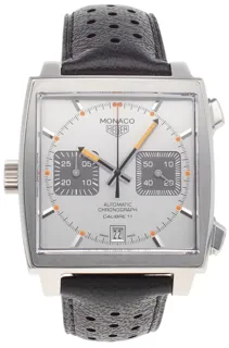 TAG Heuer Monaco CAW211C Stainless steel Silver