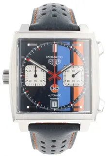 TAG Heuer Monaco CAW211R Stainless steel Blue