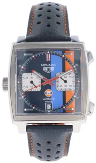 TAG Heuer Monaco CAW211R Stainless steel Blue