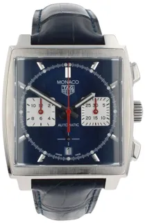 TAG Heuer Monaco CBL2111 Stainless steel Blue