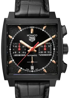 TAG Heuer Monaco CBL2180.FC6497 Stainless steel and Black DLC Black