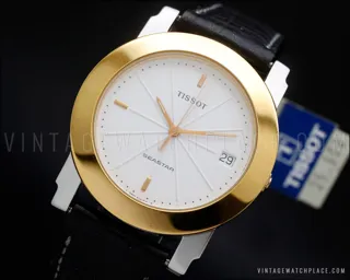 Tissot Seastar Stainless steel and Gold-plated White