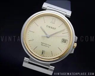 Tissot Seastar Stainless steel and Gold-plated Champagne