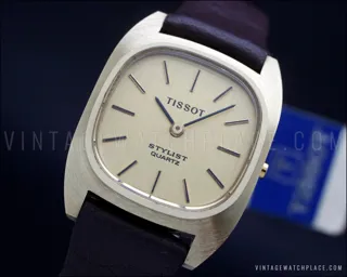 Tissot Stylist Stainless steel and Gold-plated Golden