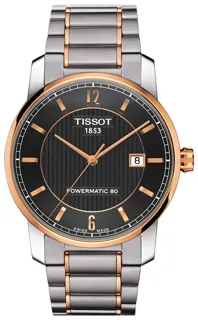 Tissot T-Classic T087.407.55.067.00 Titanium Black