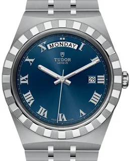 Tudor Royal M28600-0005 Stainless steel Blue