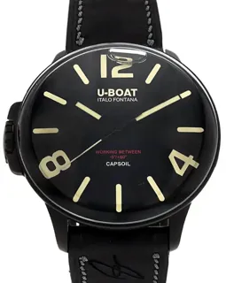 U-Boat Capsoil 8108/A Stainless steel and Black DLC Black