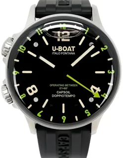 U-Boat Capsoil 8838/A Stainless steel Black