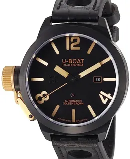 U-Boat Classico 1216 Stainless steel and PVD Black