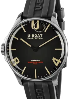 U-Boat Darkmoon 8463/A Stainless steel Black