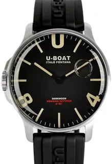 U-Boat Darkmoon 8463/B Stainless steel Black