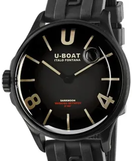 U-Boat Darkmoon 8464/C Stainless steel Black