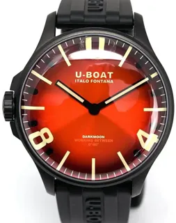 U-Boat Darkmoon 8697/B Stainless steel Red