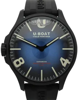 U-Boat Darkmoon 8700/B Stainless steel Blue