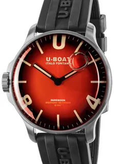 U-Boat Darkmoon 8701 Stainless steel Red