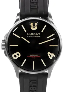 U-Boat Darkmoon 9018/A Stainless steel Black