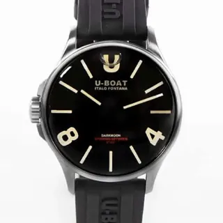 U-Boat Darkmoon 9018 Stainless steel Black