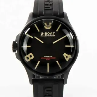 U-Boat Darkmoon 9019 Stainless steel Black