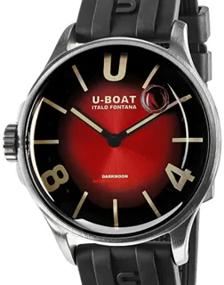 U-Boat Darkmoon 9500 Stainless steel Red