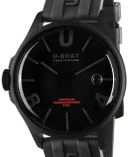 U-Boat Darkmoon 9544 Stainless steel Black