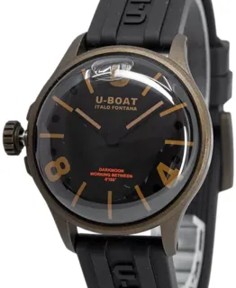 U-Boat Darkmoon 9549 Stainless steel Black