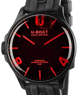 U-Boat Darkmoon U8466/B Stainless steel and PVD Black