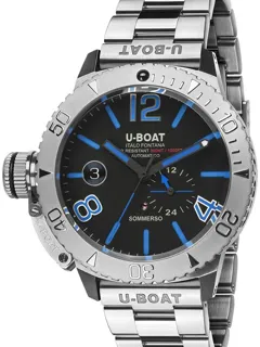 U-Boat Dive Watch 9014/MT Stainless steel Black