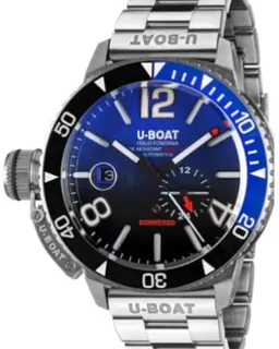 U-Boat Dive Watch 9519/MT Stainless steel Blue