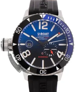 U-Boat Dive Watch 9519 Stainless steel Blue