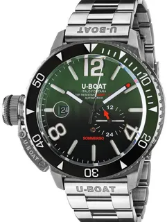 U-Boat Dive Watch 9520/MT Stainless steel Green