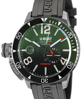 U-Boat Dive Watch 9520 Stainless steel Green